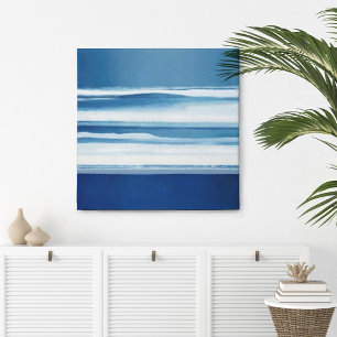Coastal Abstract Ocean Canvas Print