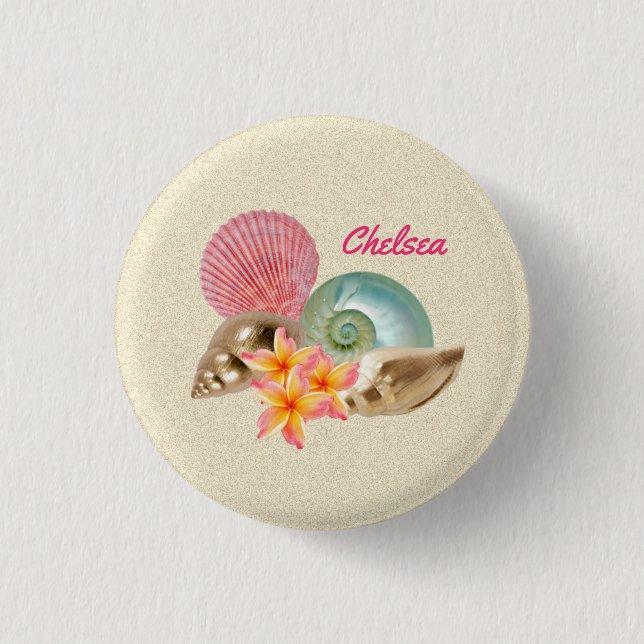 Coastal Arrangement Button (Front)