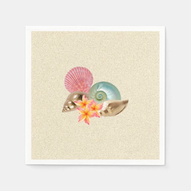 Coastal Arrangement Napkins (Front)