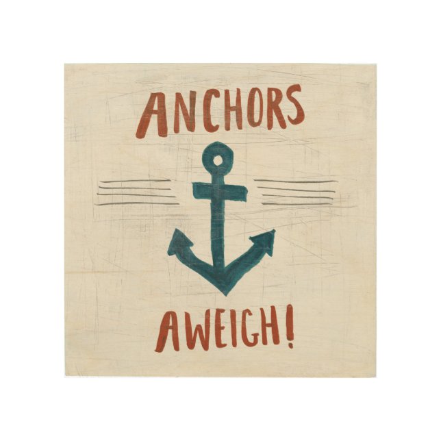 Coastal Art | Anchors Away (Front)