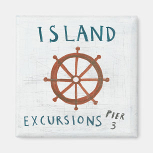 Coastal Art Island Excursions Magnet