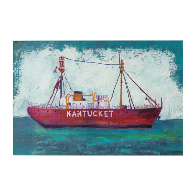 Coastal Art | Nantucket Lightship (Front)