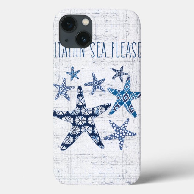 Coastal Art | Vitamin Sea Please Case-Mate iPhone Case (Back)