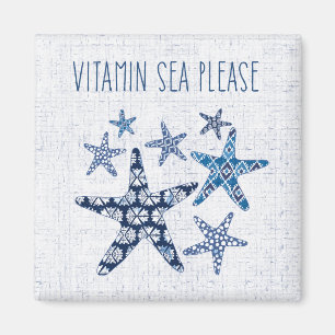 Coastal Art Vitamin Sea Please Magnet