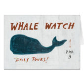 Coastal Art | Whale Watch (Front Horizontal)