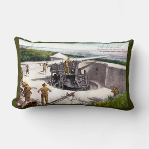 Coastal Artillery Lumbar Pillow