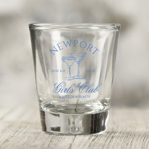 Coastal Bachelorette Weekend Girl's Club Shot Glass