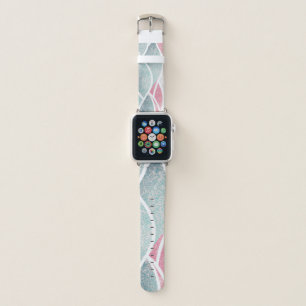 Coastal/Beach abstract waves Apple Watch Band