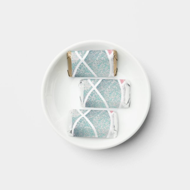 Coastal/Beach abstract waves  Hershey's Miniatures (Plate)