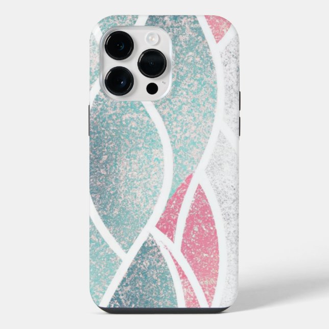 Coastal/Beach abstract waves  iPhone Case (Back)