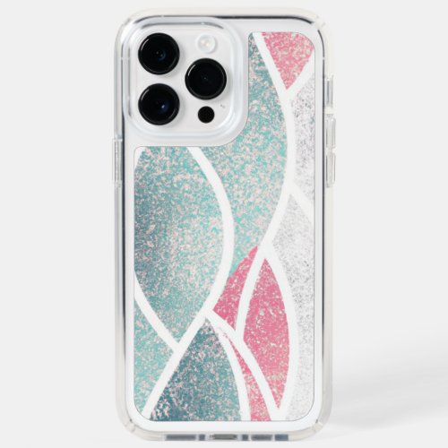 CoastalBeach abstract waves  Speck iPhone 14 Pro Max Case