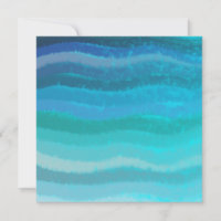 Coastal Beach Salty Waves On Turquoise