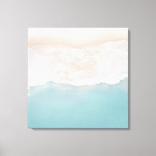 Coastal Beach Sand Canvas Print