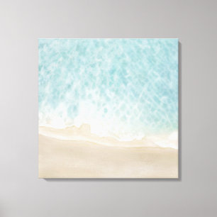 Coastal Beach Sand Canvas Print