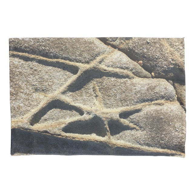 Coastal Beach Star Pattern Pillow Case (Front-Left)