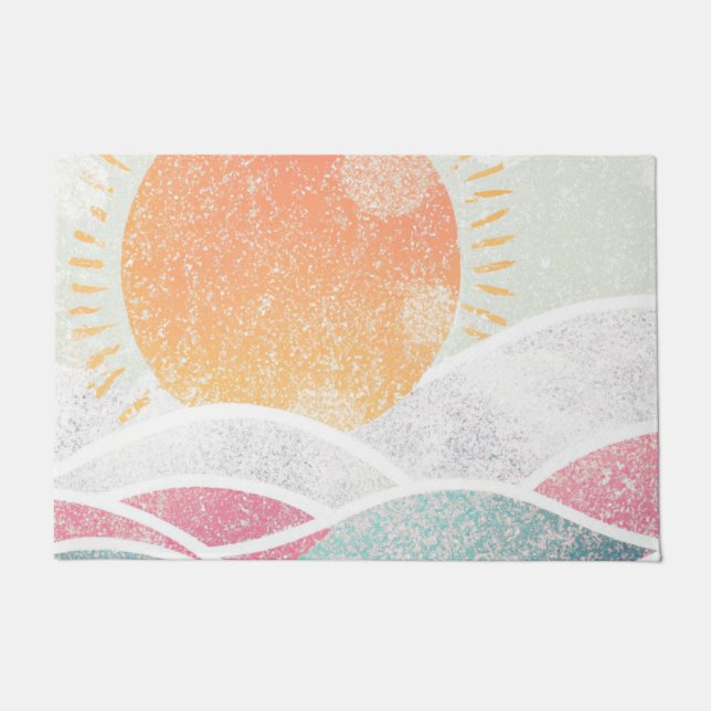 Coastal/Beach/sunny  Doormat (Front)