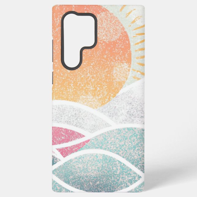 Coastal/Beach/sunny  Samsung Galaxy Case (Back)