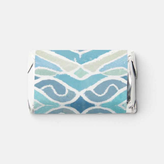 Coastal/beachy/nautical blue hershey's miniatures (Front)