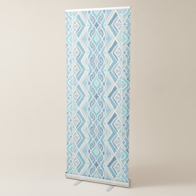 Coastal/beachy/nautical blue retractable banner (3/4)