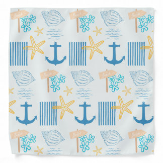 Coastal Blue Bandana
