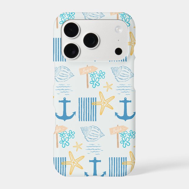 Coastal Blue Case-Mate iPhone Case (Back)