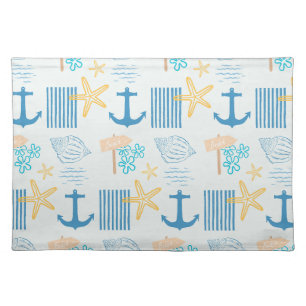 Coastal Blue Cloth Placemat