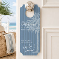 Coastal Blue Stripe Bachelorette Weekend
