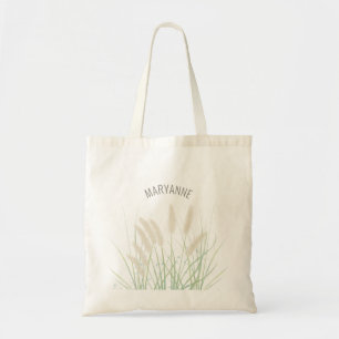Coastal Botanical Wedding Tote Bag