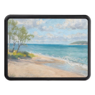 Coastal Breeze Fine Art Beach Print Hitch Cover
