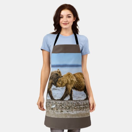 Coastal brown bears apron