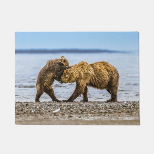 Coastal brown bears doormat