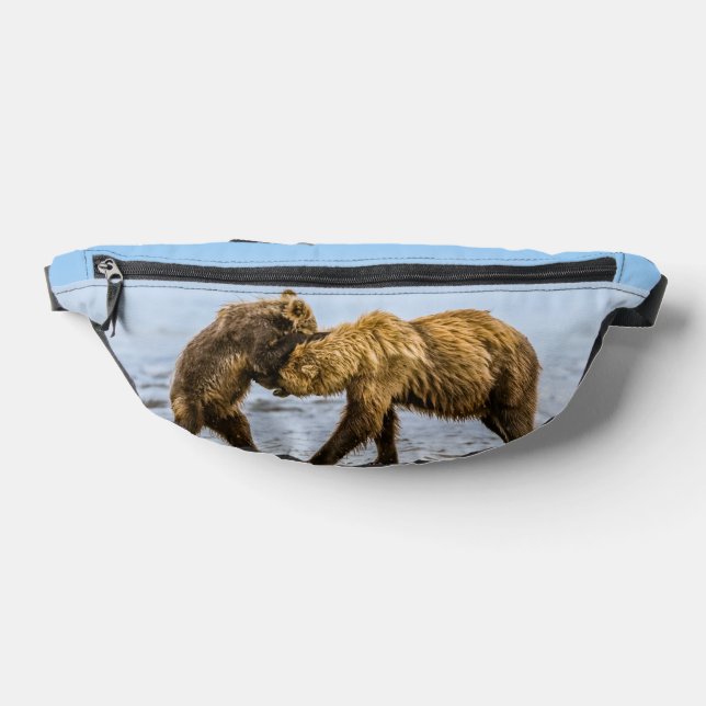 Coastal brown bears fanny pack (Lay Down)