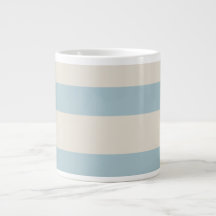 Coastal Calm Blue & White Striped