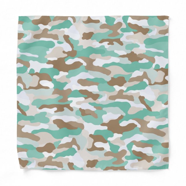 Coastal Camouflage Bandana (Front)