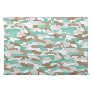 Coastal Camouflage Cloth Placemat