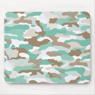 Coastal Camouflage Mouse Pad