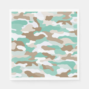 Coastal Camouflage Napkins