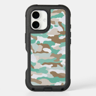 Coastal Camouflage iPhone 16 Case