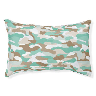 Coastal Camouflage Pet Bed