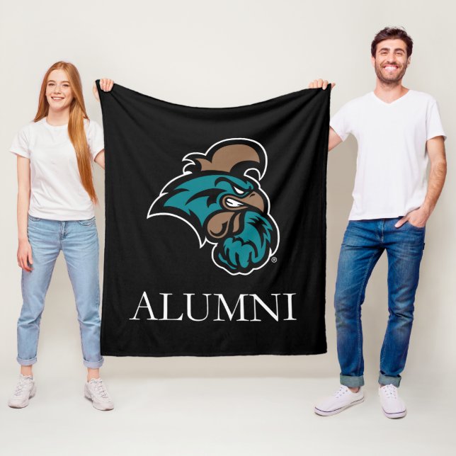 Coastal Carolina Alumni Fleece Blanket (In Situ)