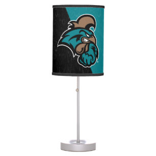 Coastal Carolina Color Block Distressed Table Lamp