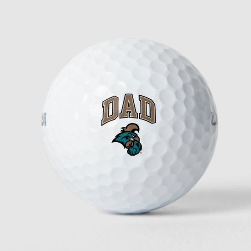 Coastal Carolina Dad Golf Balls