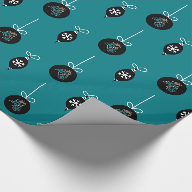 Coastal Carolina Holiday Wrapping Paper (Corner)