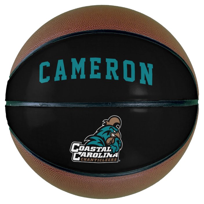 Coastal Carolina Logo and Wordmark Basketball | Zazzle.com