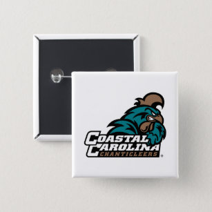 Coastal Carolina Logo and Wordmark Button