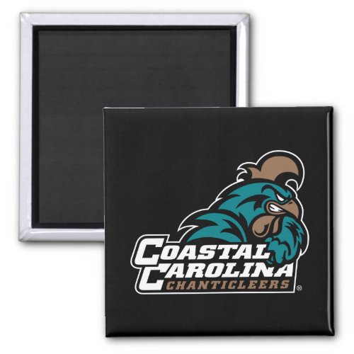 Coastal Carolina Logo and Wordmark Magnet