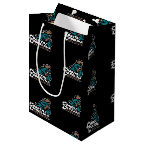 Coastal Carolina Logo and Wordmark Medium Gift Bag