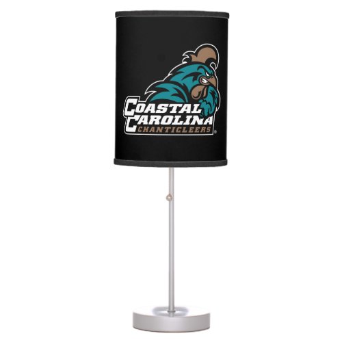 Coastal Carolina Logo and Wordmark Table Lamp