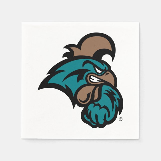 Coastal Carolina Logo Napkins (Front)