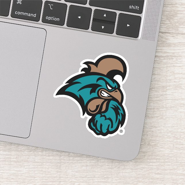 Coastal Carolina Logo Sticker (Detail)